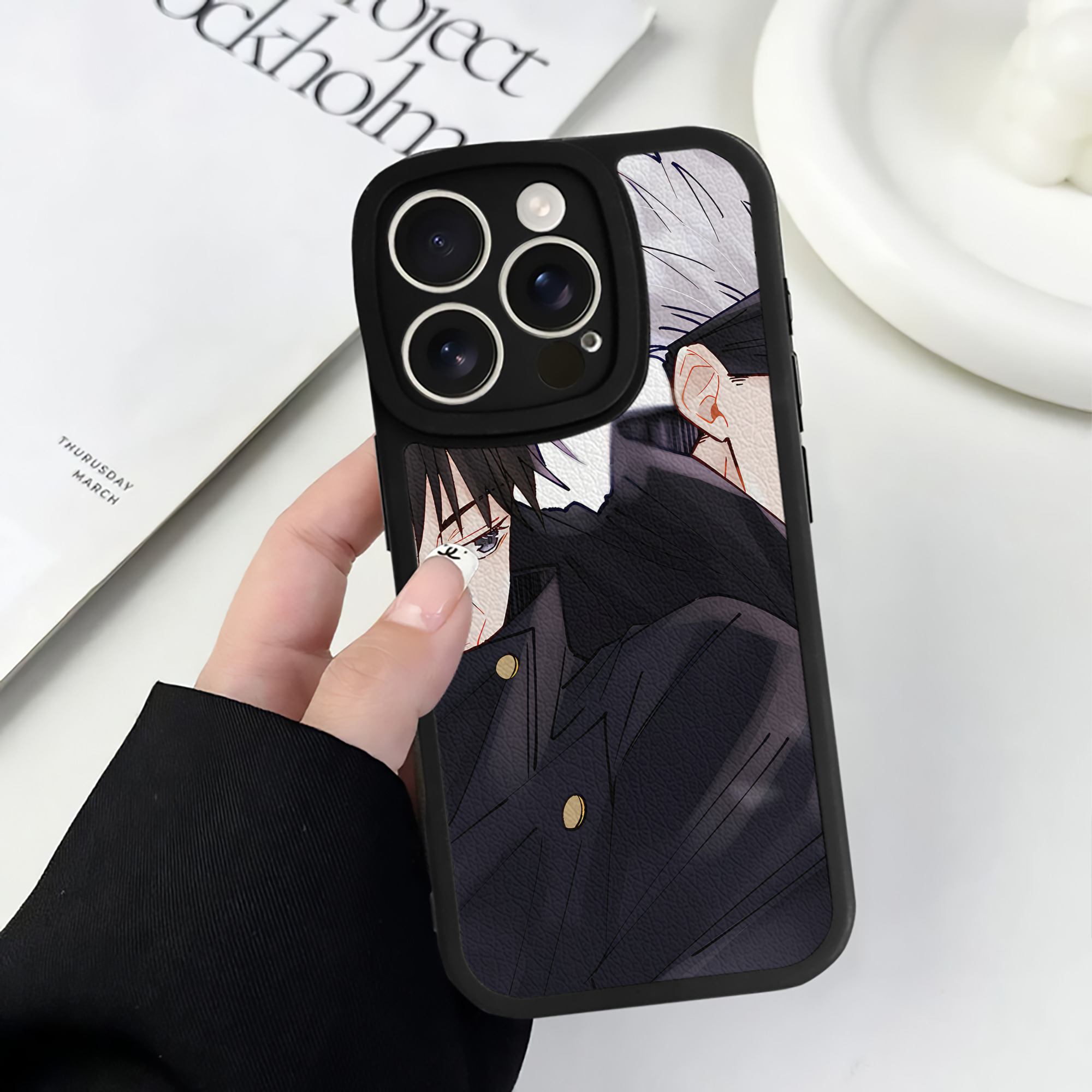 （画像用） SPY×FAMILY间谍家家酒 【iPhone 16シリーズ対応】シリコンスマホケース（レザー調） 材質：シリコン